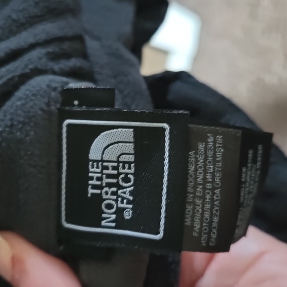 The North Face Reversible Charcoal Puffer Coat Boys L 14/16 - Picture 7 of 8